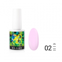 Гель-лак PASHE Neon Jungle №02 Пепельно-розовый (9 мл)