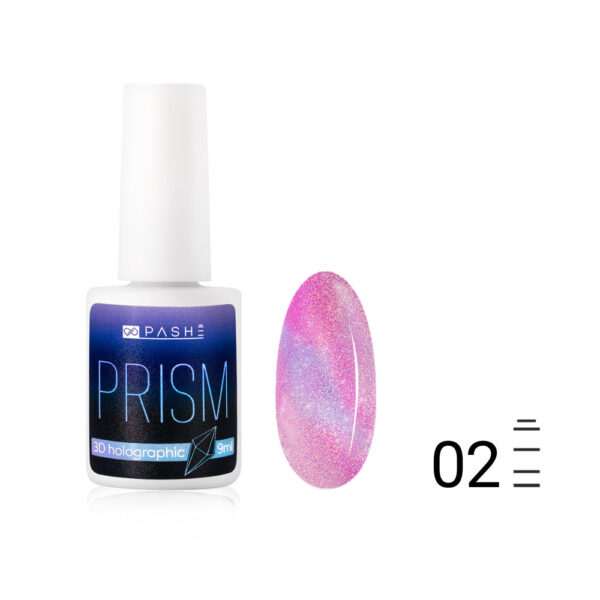 Гель-лак PASHE Prism № 02 – plum (9 мл.)