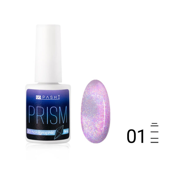 Гель-лак PASHE Prism № 01 – purple (9 мл.)